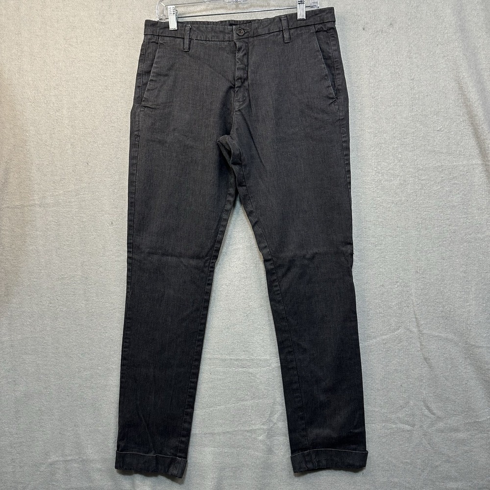 Doppelgänger Roma Men's Performance Chino D Luxury Finish Euro 48 US 32‎ Black